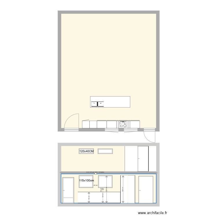 nh93 keuken1c. Plan de 0 pièce et 0 m2