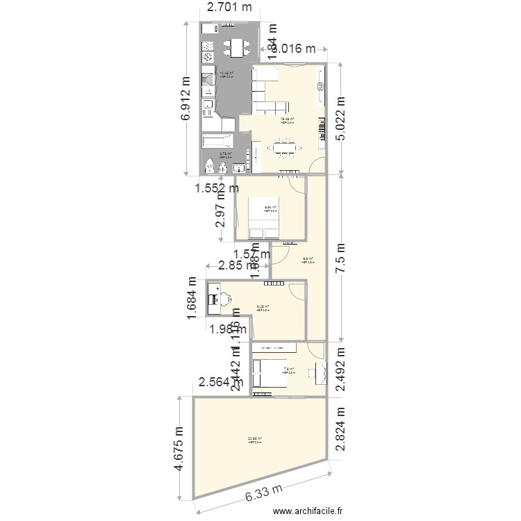 LAURA  LLUSSA. Plan de 0 pièce et 0 m2