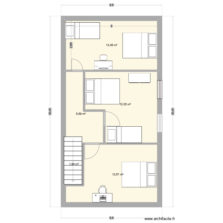 etage soulac 2. Plan de 0 pièce et 0 m2 etage soulac 2. Plan de 0 pièce et 0 m2