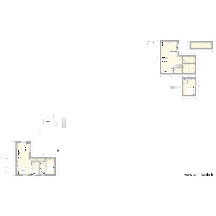casa 70m2. Plan de 0 pièce et 0 m2