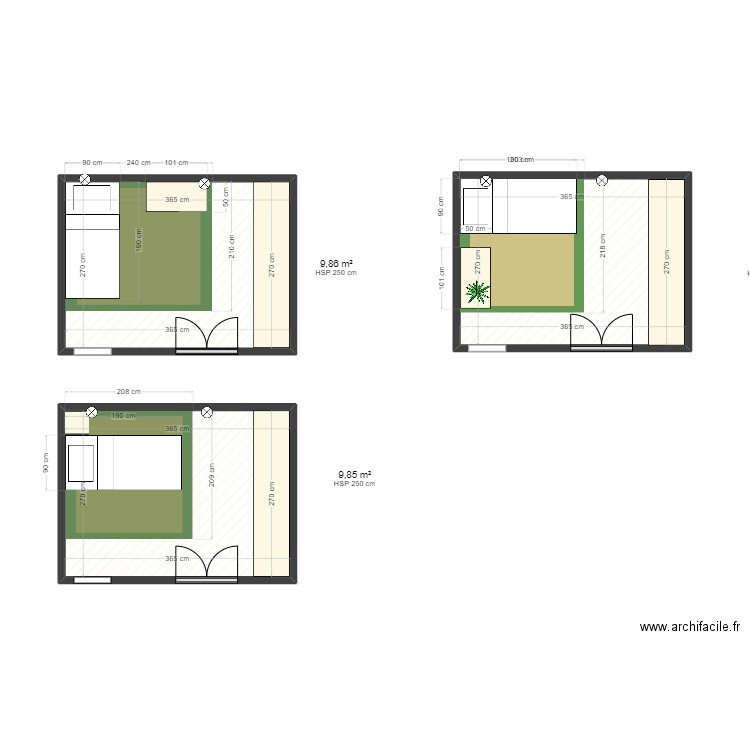 habitació secundaria arago. Plan de 0 pièce et 0 m2