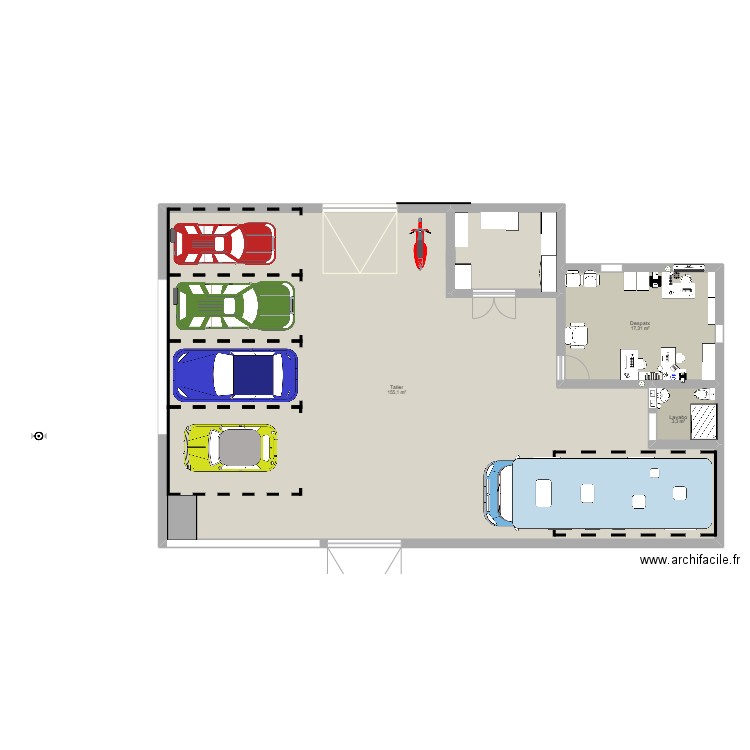 drg. Plan de 0 pièce et 0 m2