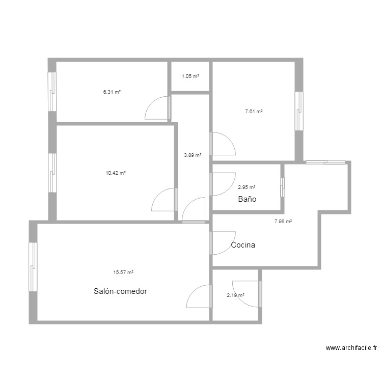 verge del mar pinedo. Plan de 0 pièce et 0 m2