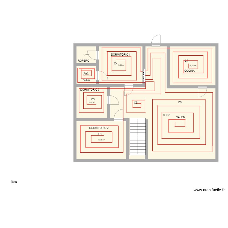 TUI. Plan de 0 pièce et 0 m2