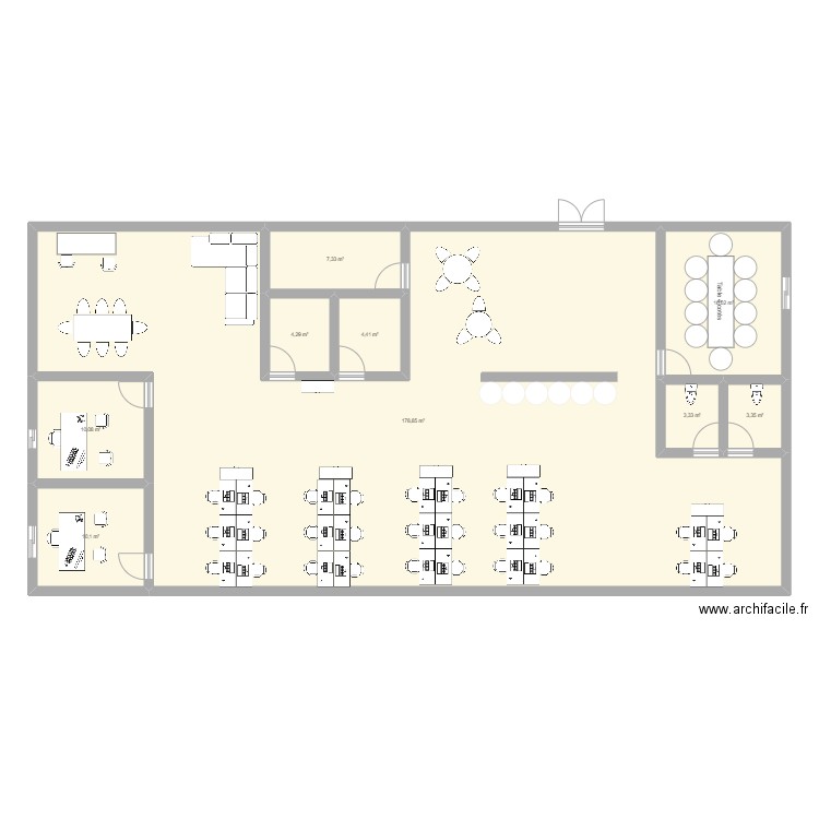 borrador. Plan de 0 pièce et 0 m2