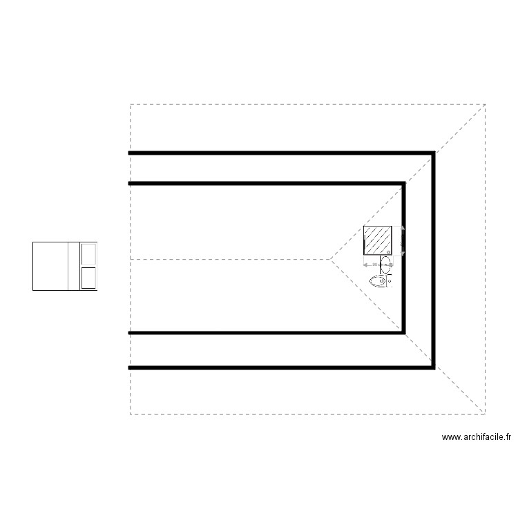 bua1. Plan de 0 pièce et 0 m2