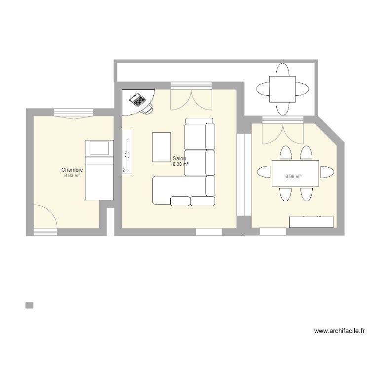 Appartement. Plan de 0 pièce et 0 m2