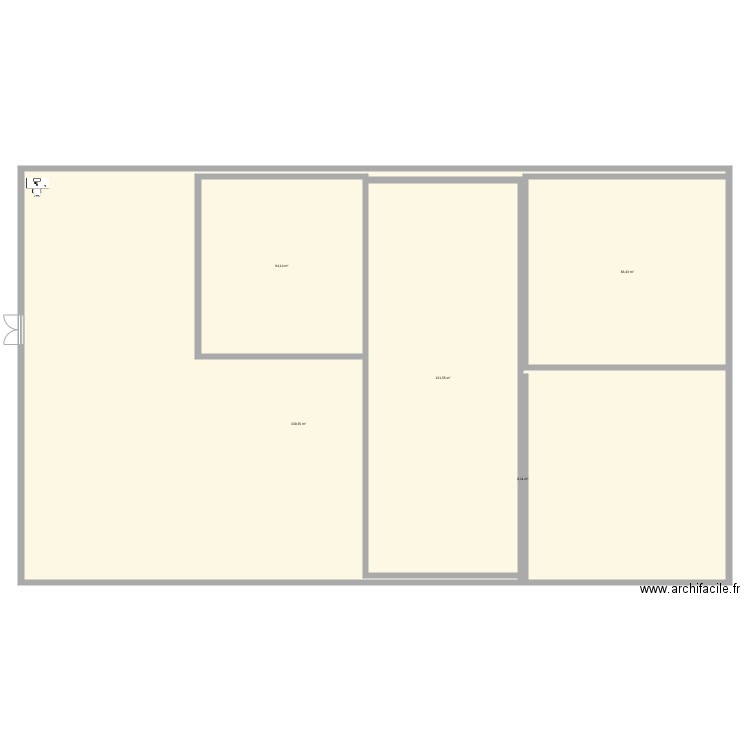  bb  bf. Plan de 0 pièce et 0 m2