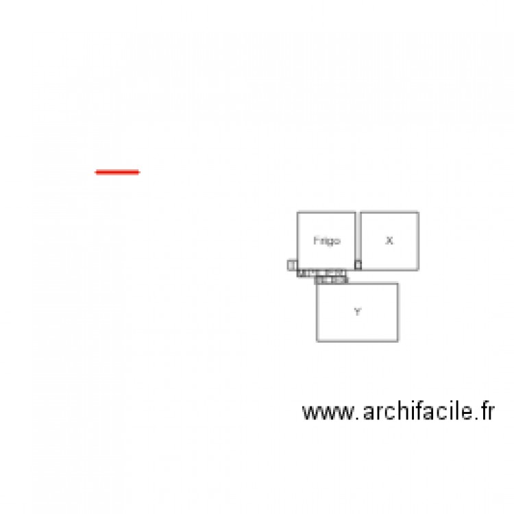 pilier. Plan de 0 pièce et 0 m2