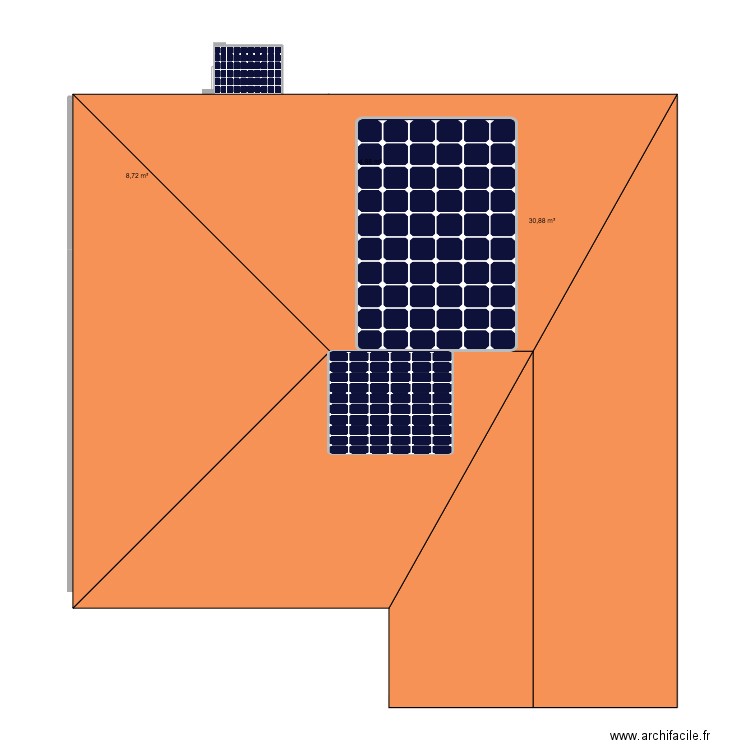 MA MAISON. Plan de 0 pièce et 0 m2