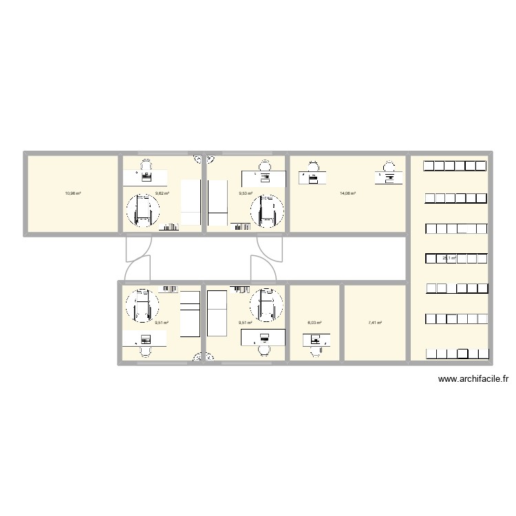 medicina do trabalho. Plan de 0 pièce et 0 m2