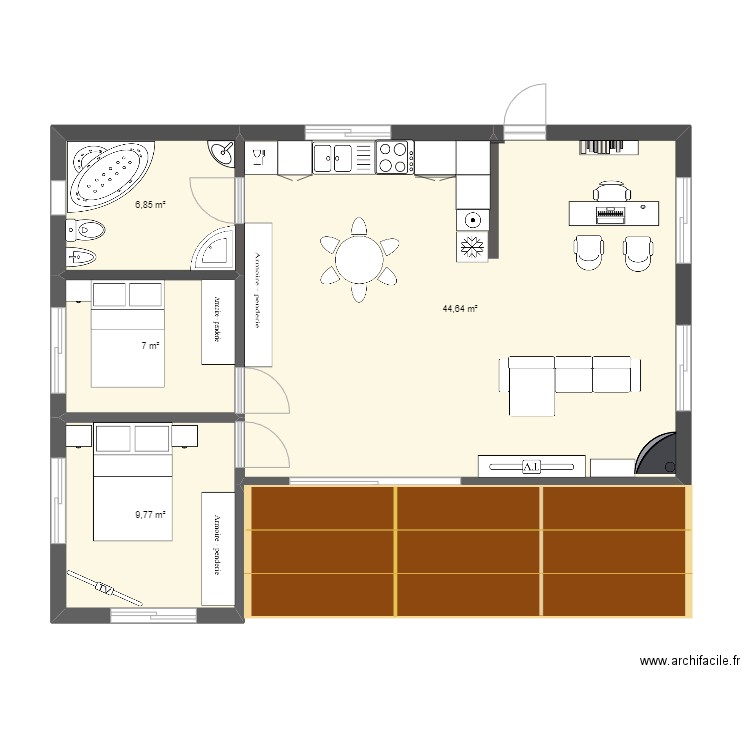 Bunker 80. Plan de 0 pièce et 0 m2