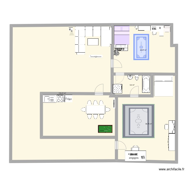 Doris’ Dream House. Plan de 0 pièce et 0 m2