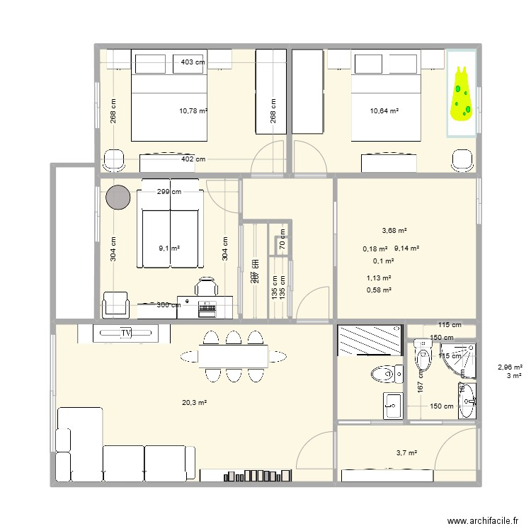 1el11123456w. Plan de 0 pièce et 0 m2