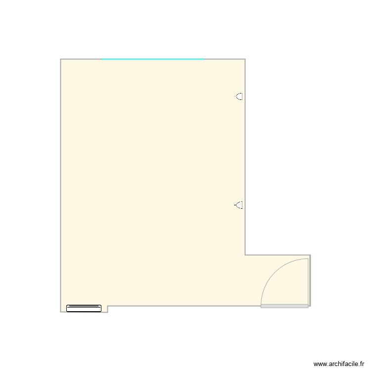 Flat 1 Big Bedroom. Plan de 0 pièce et 0 m2