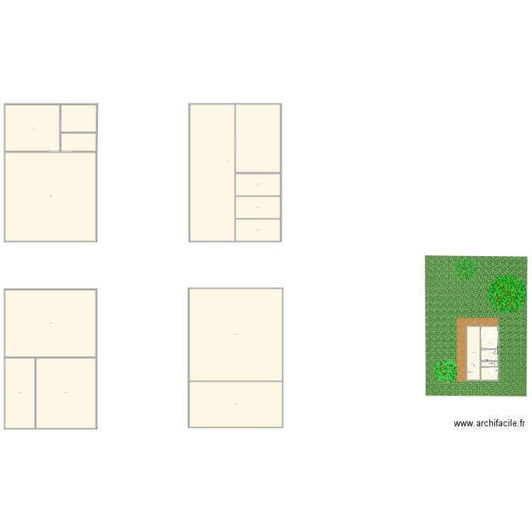 casa rojas. Plan de 0 pièce et 0 m2