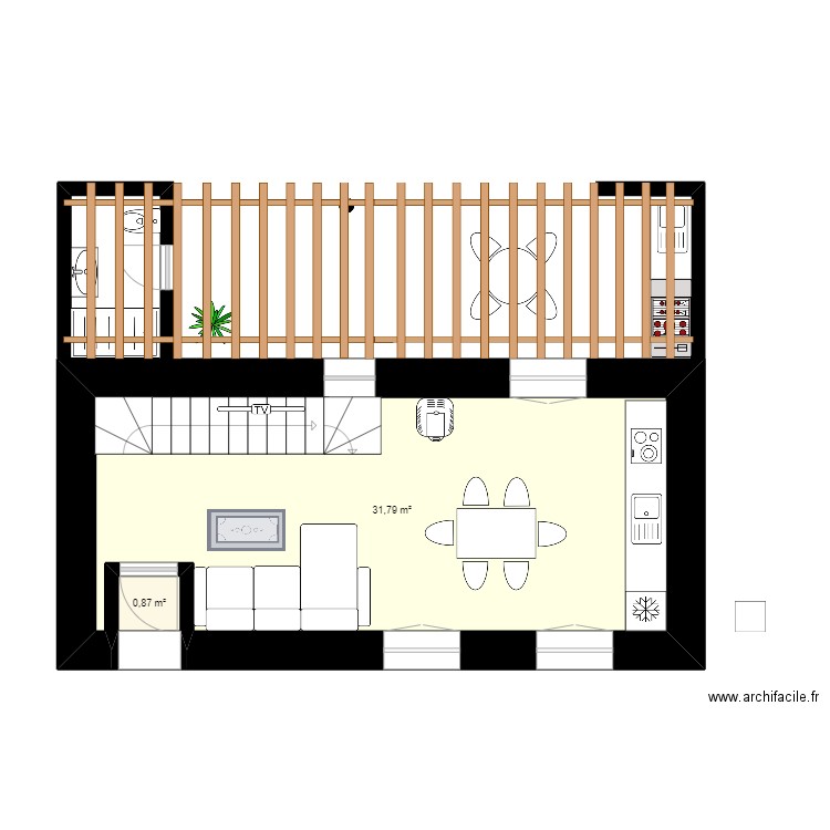 plano planta baja 02. Plan de 0 pièce et 0 m2