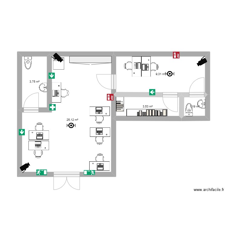 001louniko oficina mazatlan. Plan de 0 pièce et 0 m2