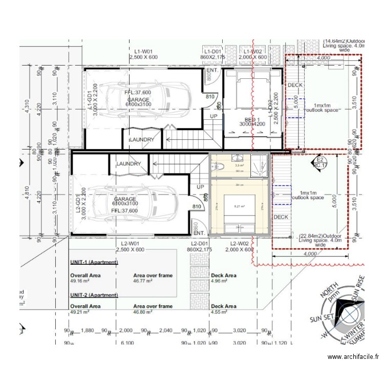 Townhouse GF ensuite. Plan de 0 pièce et 0 m2