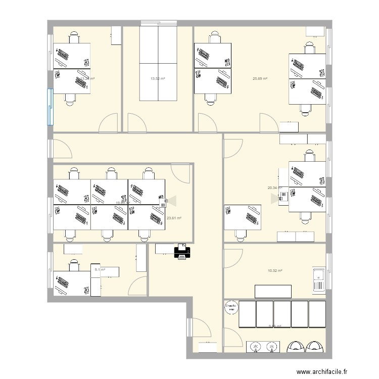 Plan Castelnau. Plan de 0 pièce et 0 m2