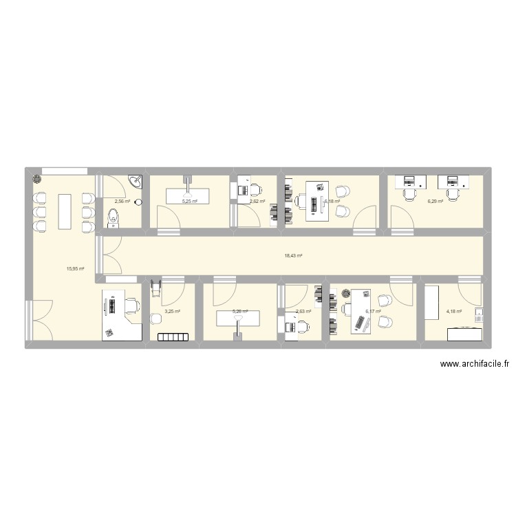 sis. Plan de 0 pièce et 0 m2