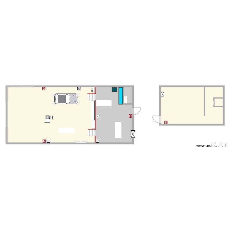 Talleres. Plan de 0 pièce et 0 m2
