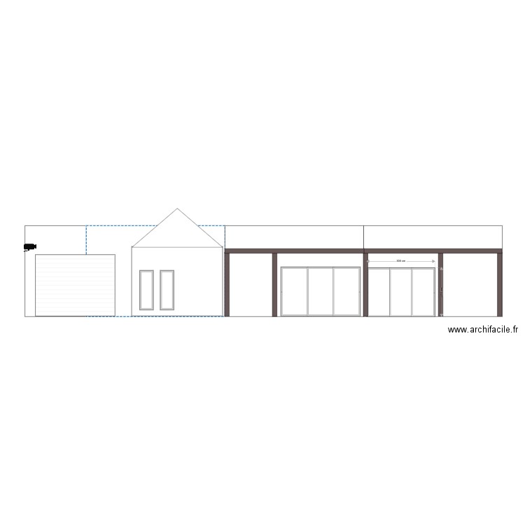 Havelaar WEST GEVEL. Plan de 0 pièce et 0 m2