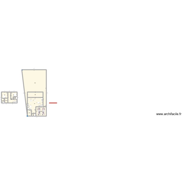 Primer plano nivel 1. Plan de 0 pièce et 0 m2