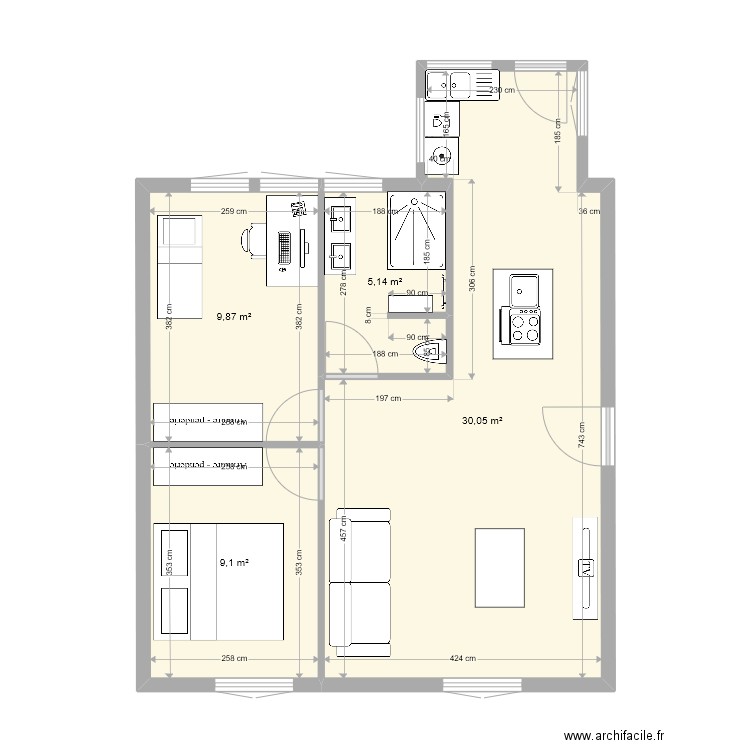casa. Plan de 0 pièce et 0 m2