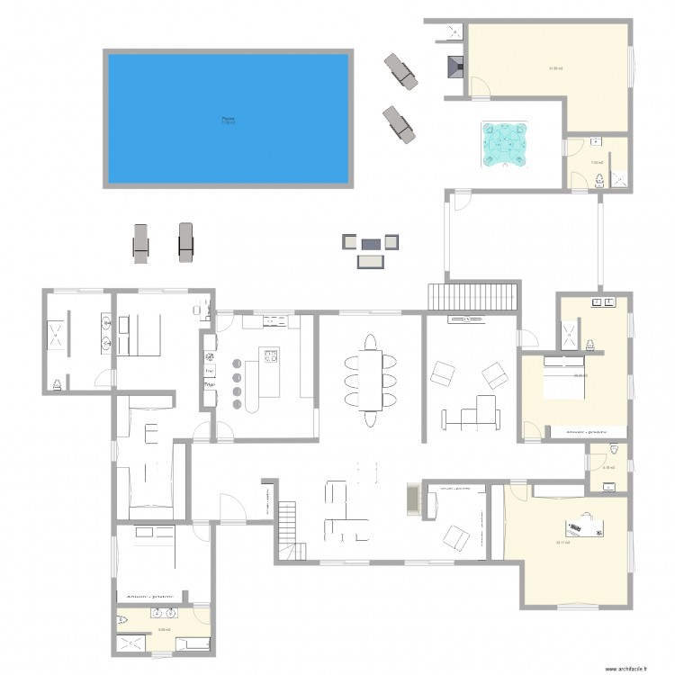 Portugal. Plan de 0 pièce et 0 m2