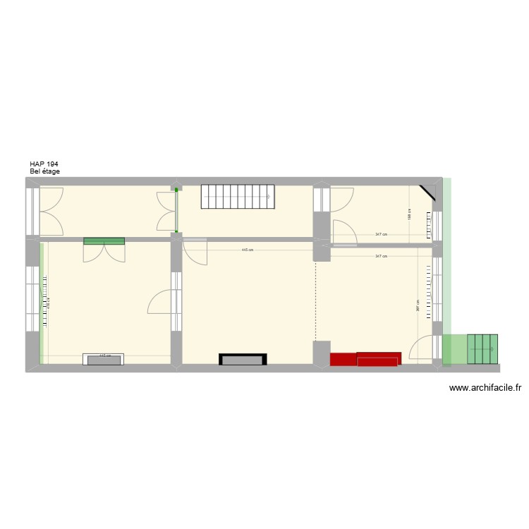 HAP 2. Plan de 0 pièce et 0 m2