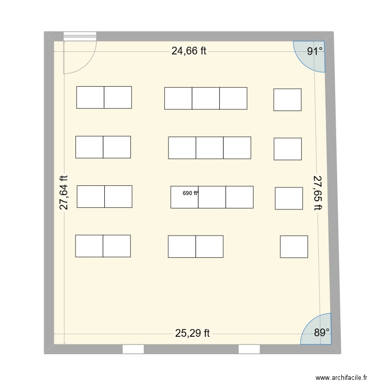 math classroom. Plan de 0 pièce et 0 m2
