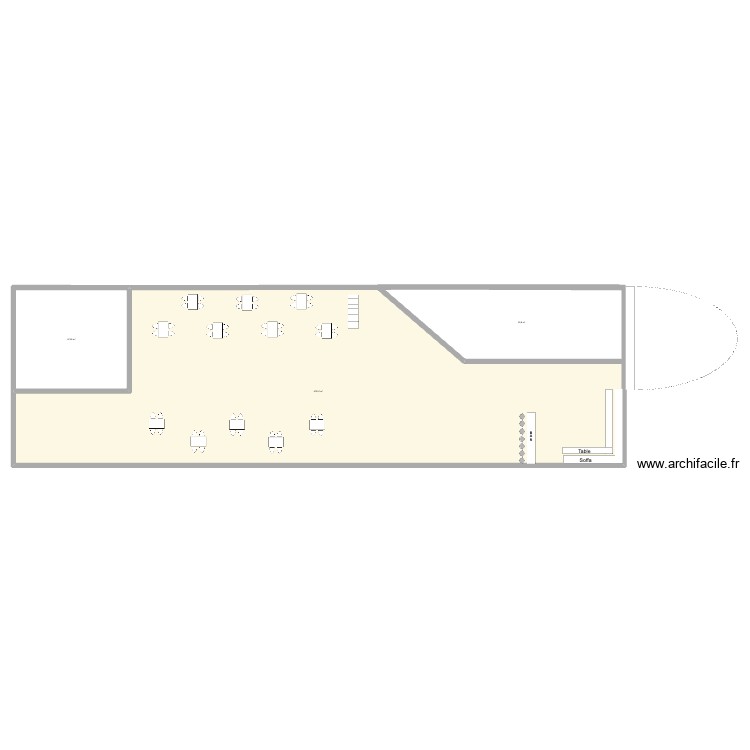 Floorplan FnB. Plan de 0 pièce et 0 m2