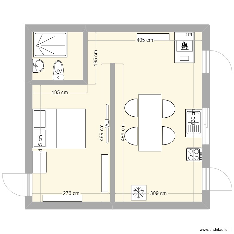 Croquis. Plan de 0 pièce et 0 m2