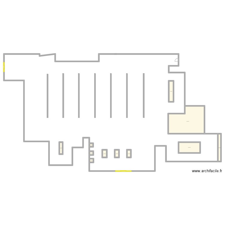 Croquis Consum RDA Madalena 1. Plan de 0 pièce et 0 m2