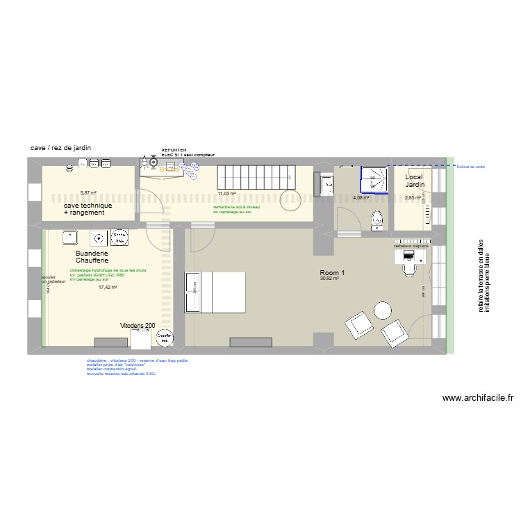 HAP version light. Plan de 0 pièce et 0 m2