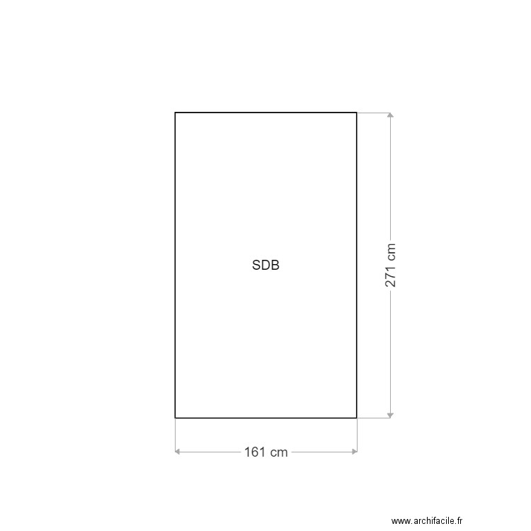 La salle de bain. Plan de 0 pièce et 0 m2