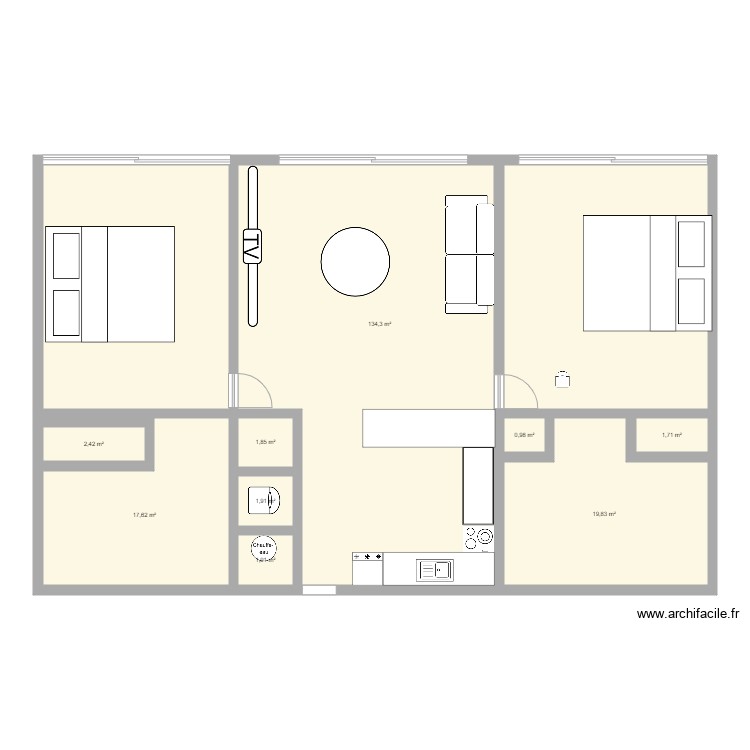 casa1. Plan de 0 pièce et 0 m2