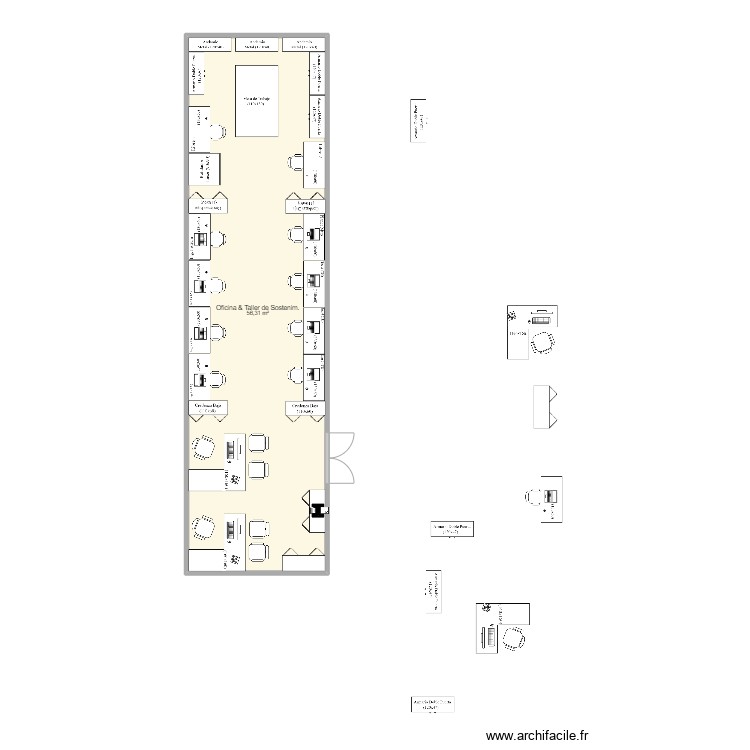talller icl 2026_2.0. Plan de 0 pièce et 0 m2