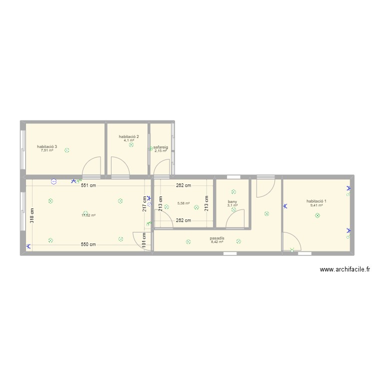 TREBALL SERGI INTERIOR DE VIVENDA. Plan de 0 pièce et 0 m2