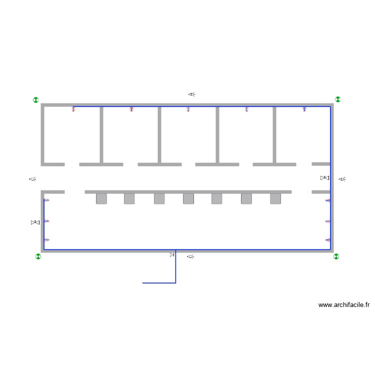 plano puerco. Plan de 0 pièce et 0 m2