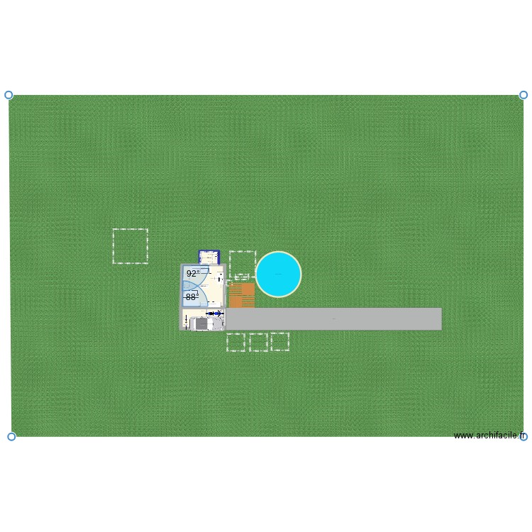 maison. Plan de 0 pièce et 0 m2
