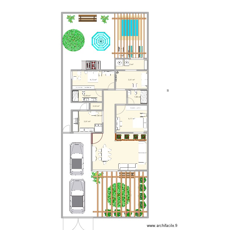 11 casa abuelos. Plan de 0 pièce et 0 m2