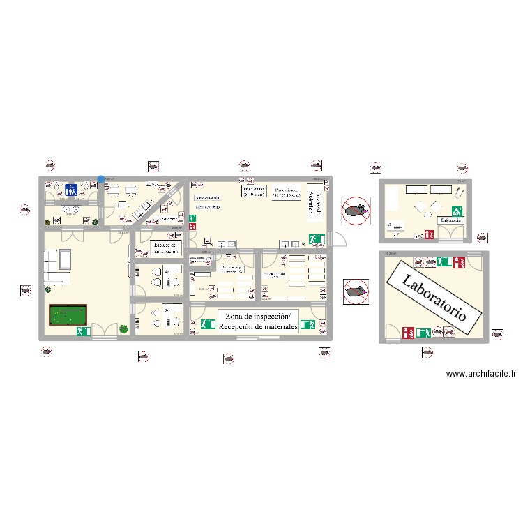 INOCUIDAD. Plan de 0 pièce et 0 m2