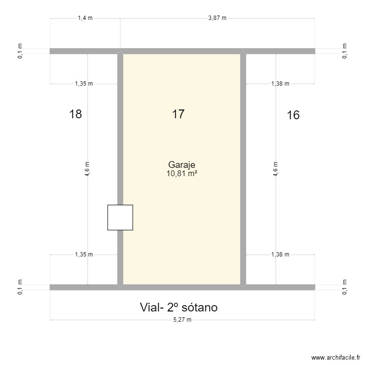antonio machado 36 2  garaje 17. Plan de 0 pièce et 0 m2