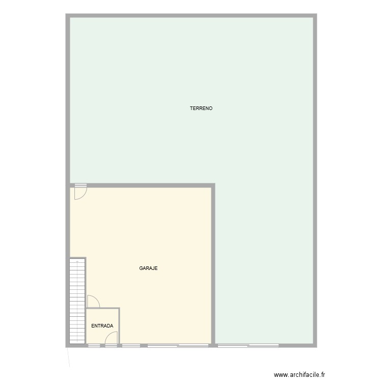 MAGALLON TENIENTE ROMERA PLANTA BAJA. Plan de 0 pièce et 0 m2