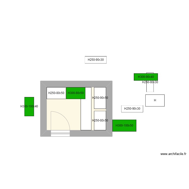 Trastero C-4200. Plan de 0 pièce et 0 m2