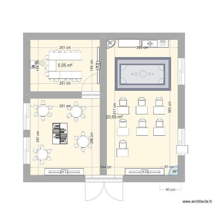 Aula Dinámica Escolar. Plan de 0 pièce et 0 m2