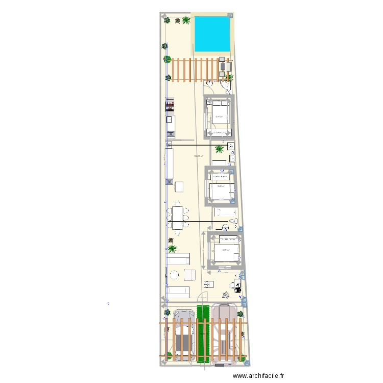 plano 1. Plan de 0 pièce et 0 m2