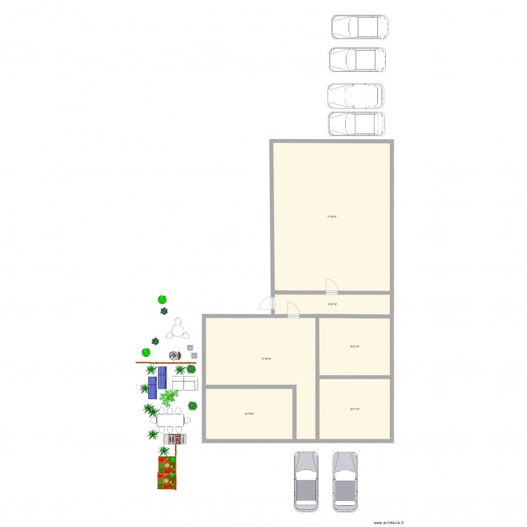 Pietro. Plan de 0 pièce et 0 m2